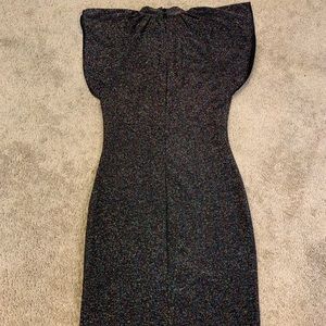 Sparkly body cone dress
